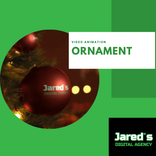 Your Brand Christmas Tree Ornament Video Animation